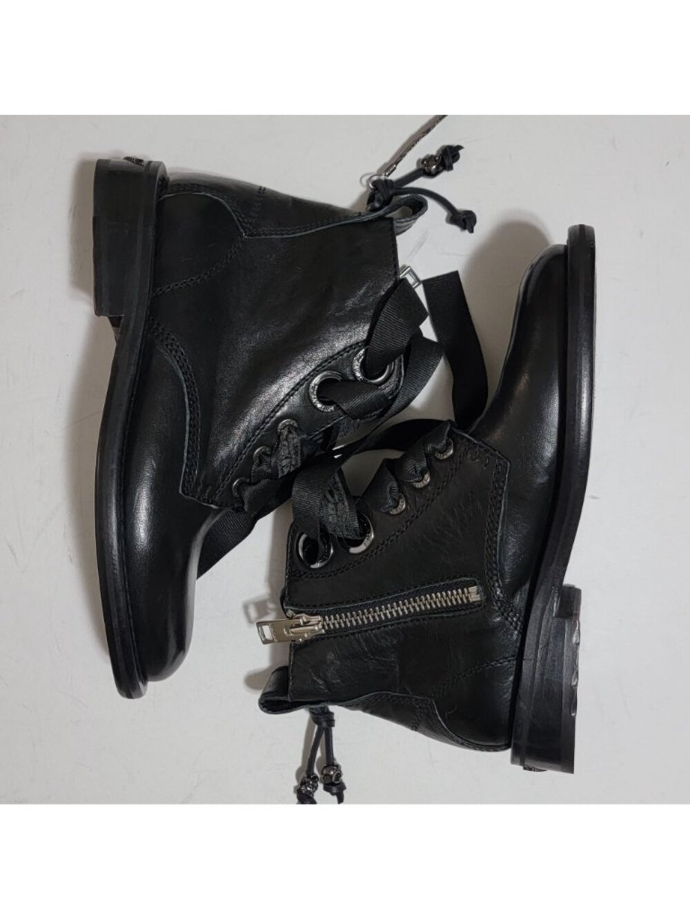 NEW Zadig & Voltaire Laureen Roma Boots Whimsygoth Designer Grunge Womens 6.5 - Picture 5 of 8